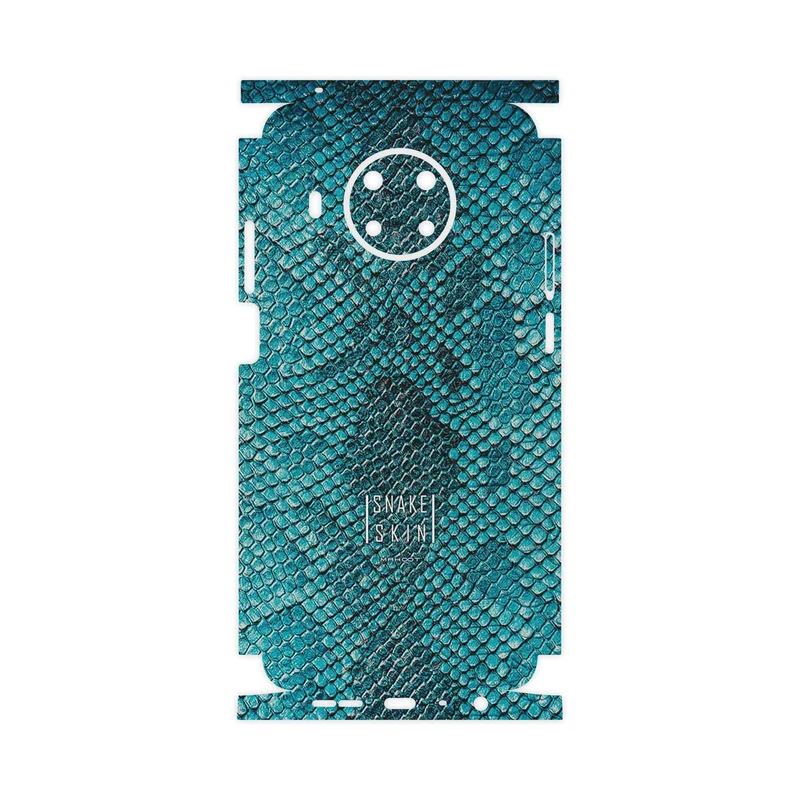 برچسب پوششی ماهوت مدل Blue Snake Skin-FullSkin مناسب برای گوشی موبایل نوکیا X20