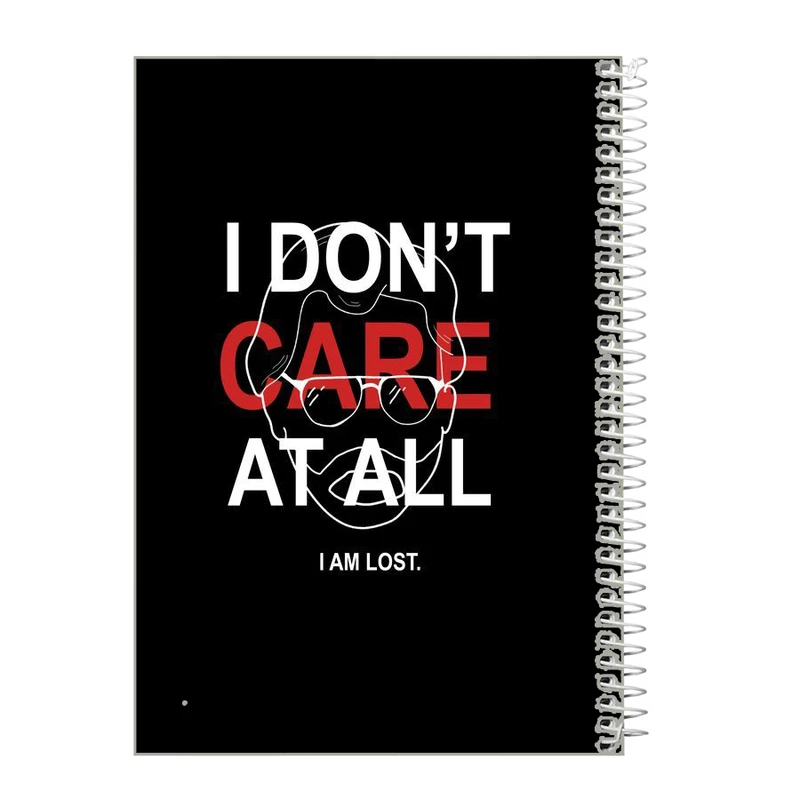 دفتر نقاشی 40برگ طرح سریال Money Heist خانه کاغذی tn7