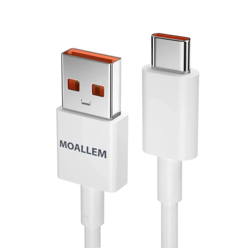 کابل تبدیل USB به USB-C معلم مدل Poco X 3 Pro طول 1 متر