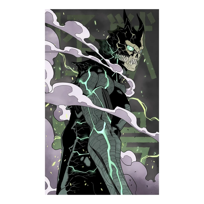 استیکر لپ تاپ و موبایل مدل انیمه طرح کیجو نو 8 کافکا هیبینو کد 927