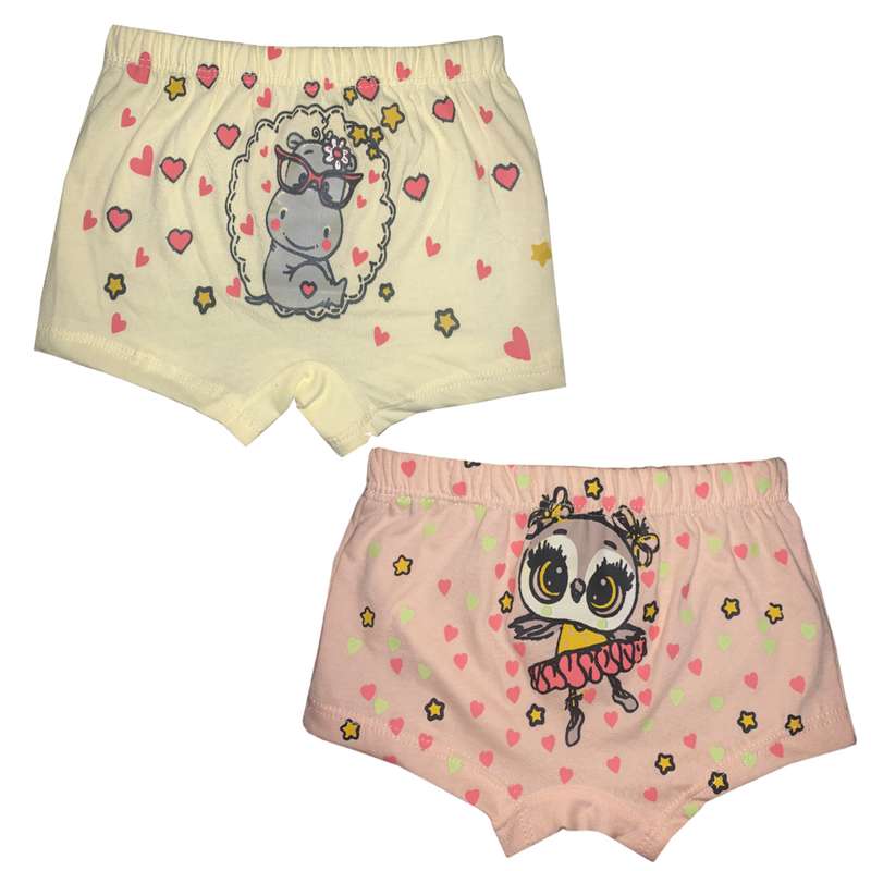 شورت دخترانه مدل Group11 مجموعه 2 عددی