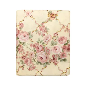 ملحفه آدنو مدل Blossom کد CH27 یک نفره سایز 120x200 سانتی متر