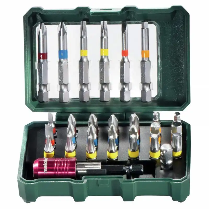 سری پیچ گوشتی شارژی متابو مدل 626721 بسته 29 عددی