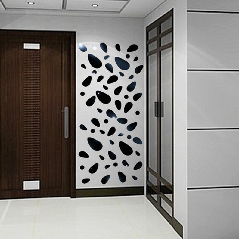 آینه مدل سنگ رودخانه