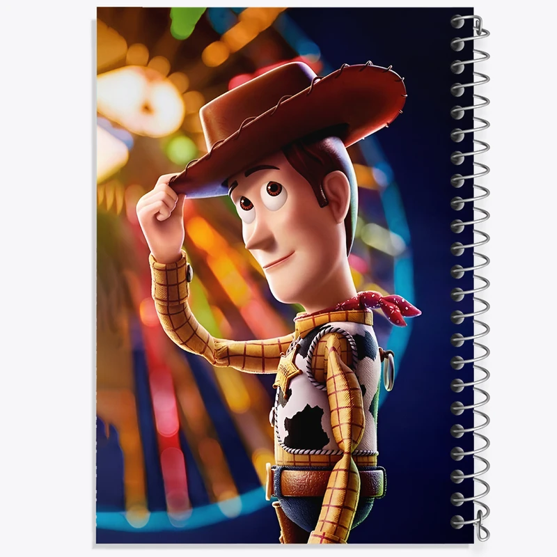 دفتر مشق 100 برگ خندالو طرح کابوی داستان اسباب بازی ها کد N2612