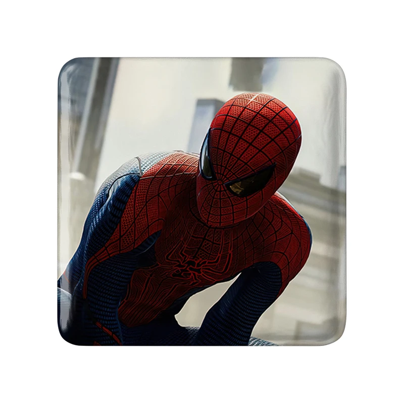 پیکسل خندالو طرح پیترپارکر مردعنکبوتی مدل مربعی کد 30828