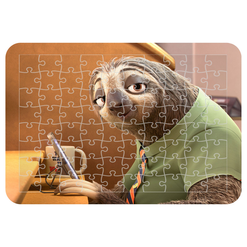 پازل 54 تکه مدل CHB1540 طرح انیمیشن زوتوپیا