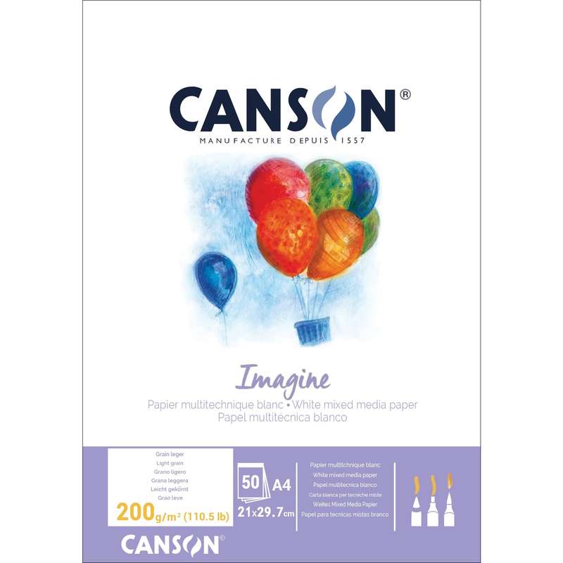 مقوا طراحی کانسون مدل Imagine کد 200gsm سایز 29.7 × 21 سانتی متر بسته 50 عددی مقوا طراحی کانسون مدل Imagine کد 200gsm سایز 29.7 × 21 سانتی متر بسته 50 عددی