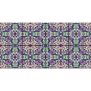 تایل سقفی آسمان مجازی طرح هزار رنگ کد 320 سایز 60x60 سانتی متر مجموعه 8 عددی
