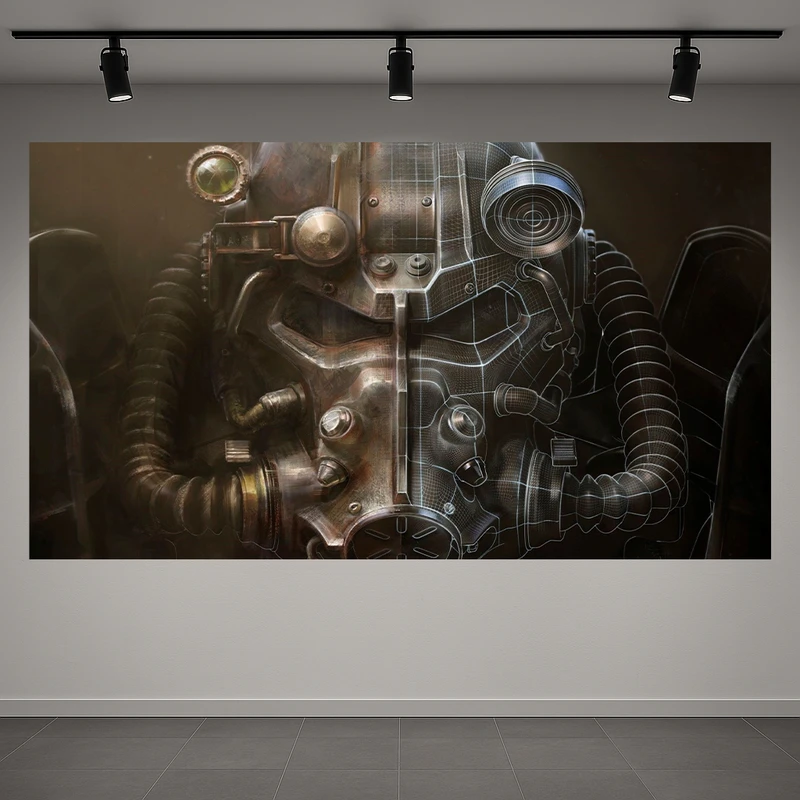 تابلو بوم طرح مخمل فال آوت مدل گیم کد AR3060060