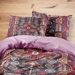 سرویس روتختی مدوپد طرح فرش نهاوند مدل C-Nahavand52 یک نفره 4 تکه