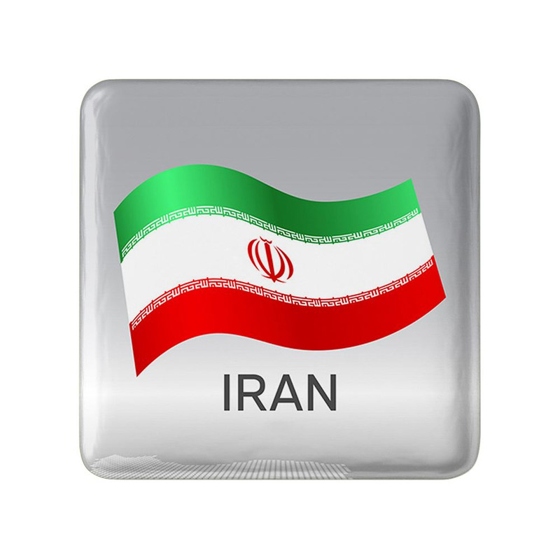 مگنت خندالو مدل پرچم ایران کد 23947