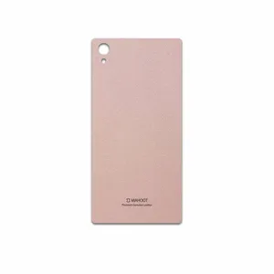 MAHOOT Rose Gold Leather Cover Sticker for Sony Xperia Z5