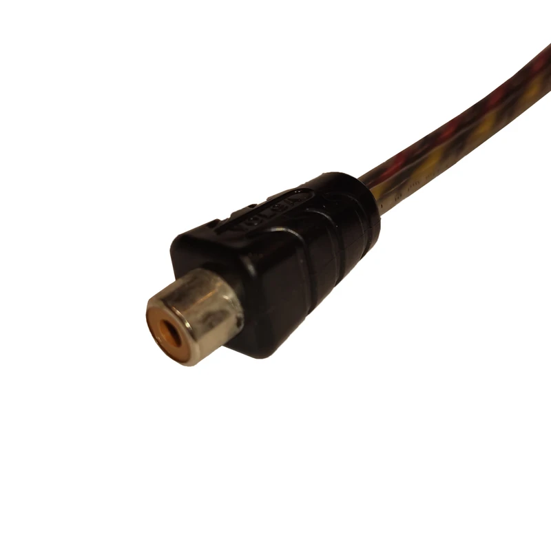 عکس شماره 4 : کابل تبدیل 1 به 2 rca ولگا کد 590 طول 0.35 متر بسته دو عددی