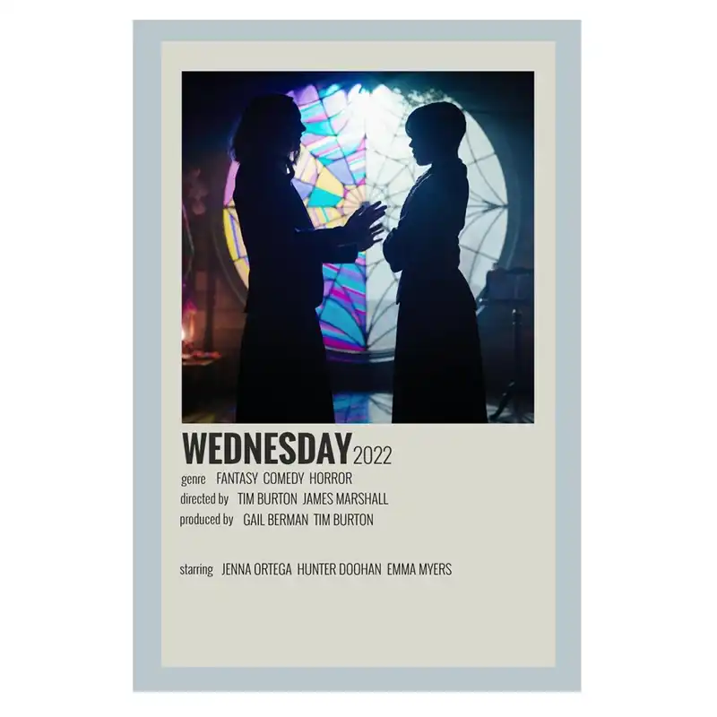 پوستر مدل سریال ونزدی Wednesday کد 513