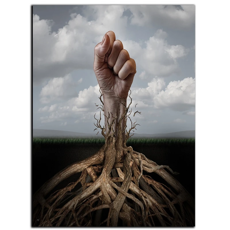 تابلو شاسی بکلیت طرح رشد و ریشه مدل SH-S858