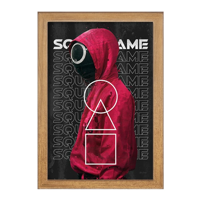 تابلو خندالو مدل بازی مرکب  Squid Game  کد 10802