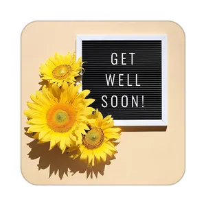 زیر لیوانی کاکتی طرح جملات انگیزشی و مثبت مدل mp24682