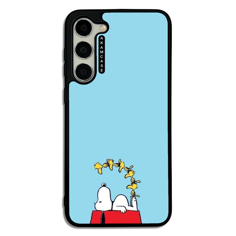 کاور آکام مدل AMC-WSGS23P-SNOOPY-30 مناسب برای گوشی موبایل سامسونگ Galaxy S23 Plus