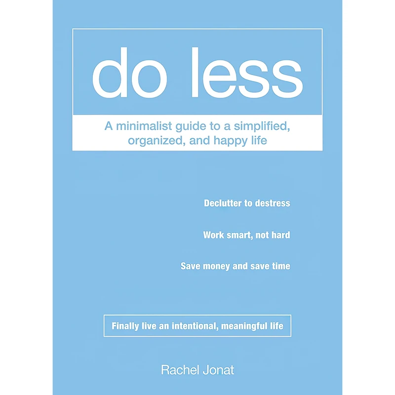 کتاب Do Less اثر Rachel Jonat انتشارات Adams Media