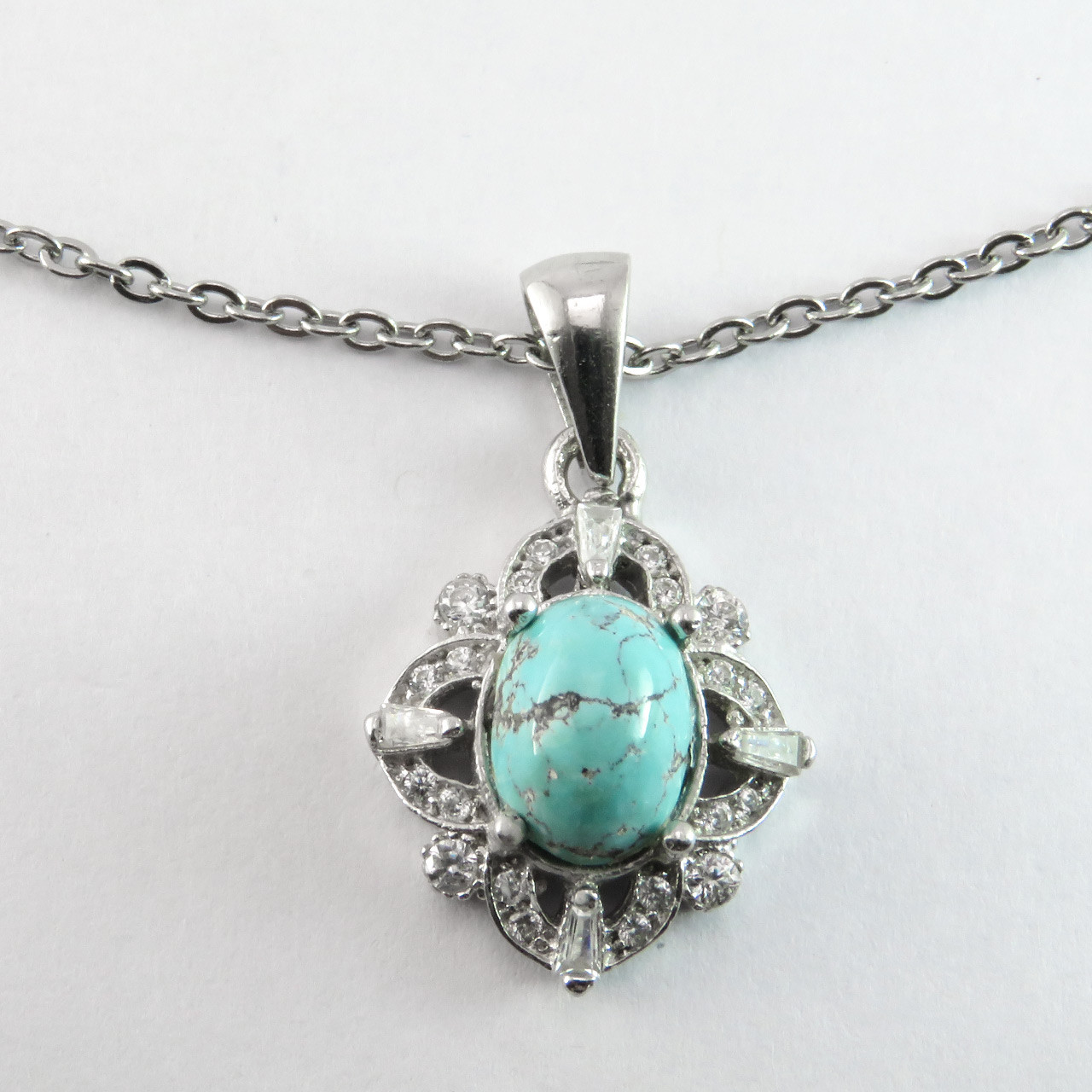 نیم ست نقره زنانه کد AV034-2