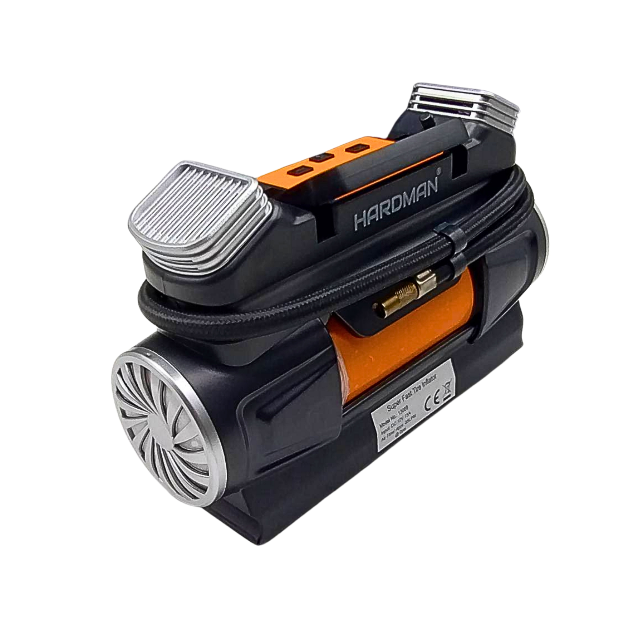 کمپرسور فندکی دوسیلندر فلزی دیجیتالی هاردمن کد 100898