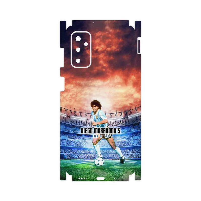 برچسب پوششی ماهوت مدل Diego Maradona-FullSkin مناسب برای گوشی موبایل سامسونگ Galaxy M52 5G