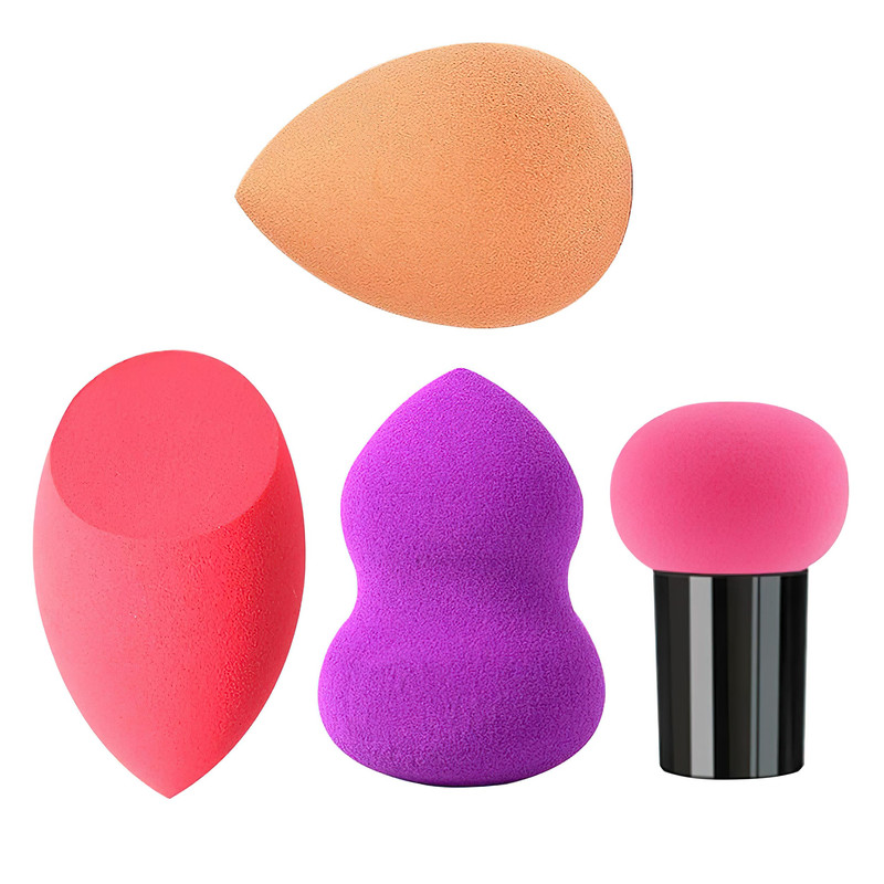 پد آرایشی مدل puff مجموعه 4 عددی