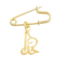 سنجاق سینه طلا 18 عیار زنانه نیکان گلد مدل PG03