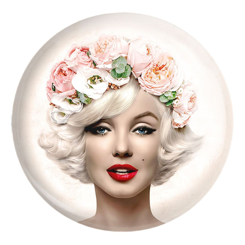 پیکسل خندالو طرح مرلین مونرو Marilyn Monroe کد 3978 مدل بزرگ