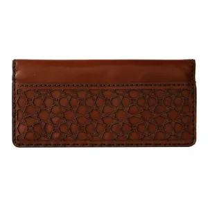 کیف پول چرمی طرح اسلیمی کد 02