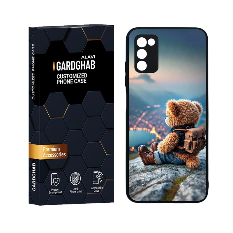کاور گارد قاب علوی دورژله ای مدل کارتونی و انیمه مناسب برای گوشی موبایل سامسونگ Galaxy A03s