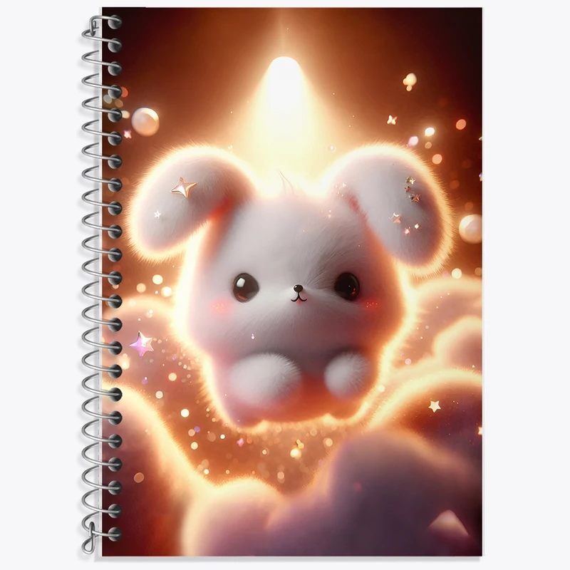 دفتر لغت 50 برگ خندالو طرح خرگوش بامزه کد F5454