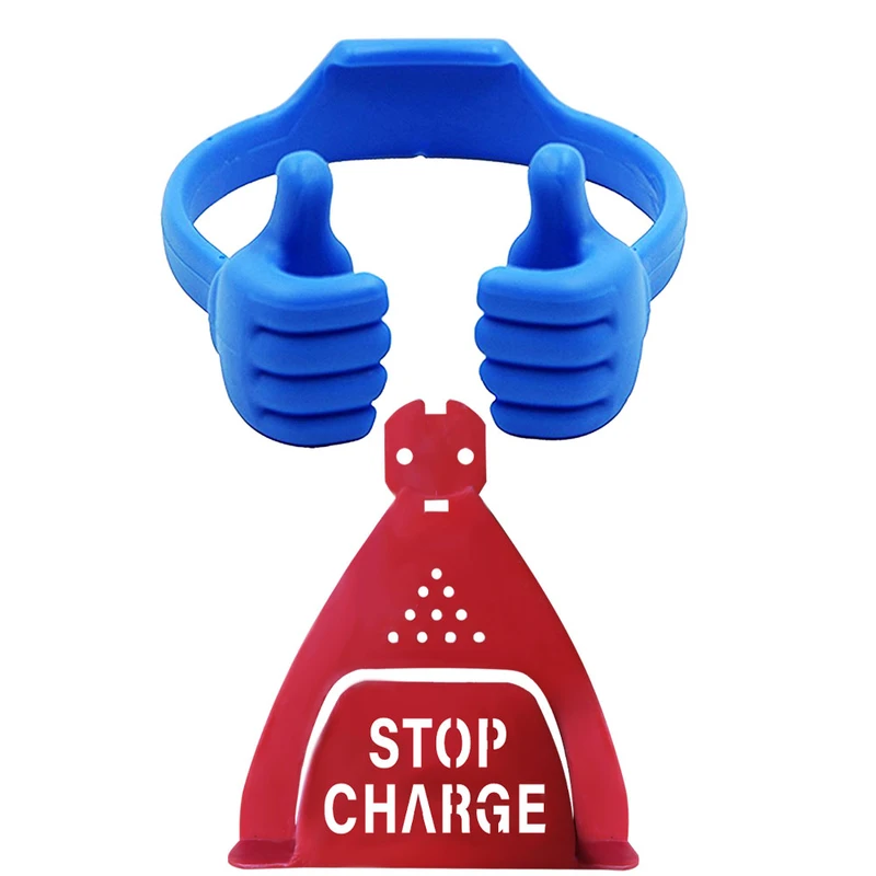 پایه نگهدارنده گوشی موبایل و تبلت مدل OK Stand به همراه نگهدارنده شارژر