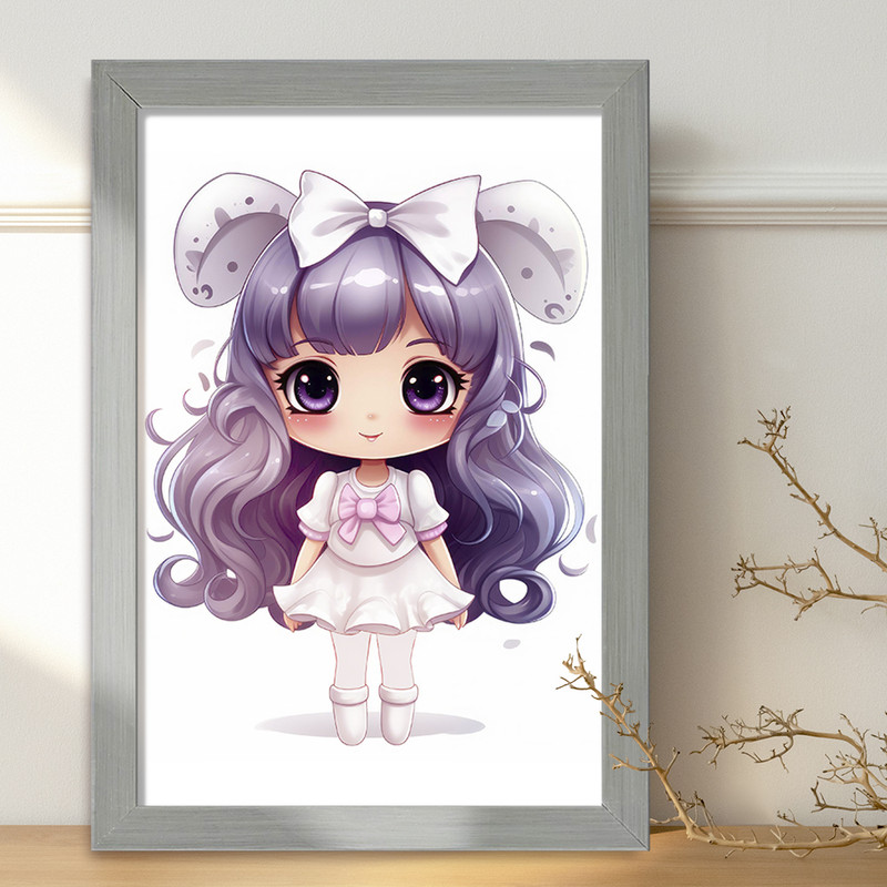 تابلو خندالو طرح دخترانه (Girlish) کد 36891