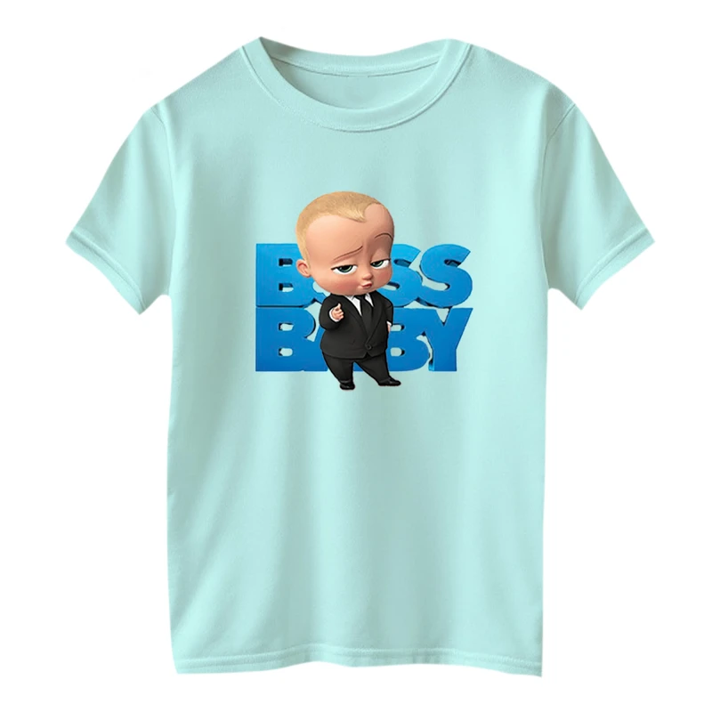 تی شرت آستین کوتاه بچگانه مدل بچه رئیس کد ۱