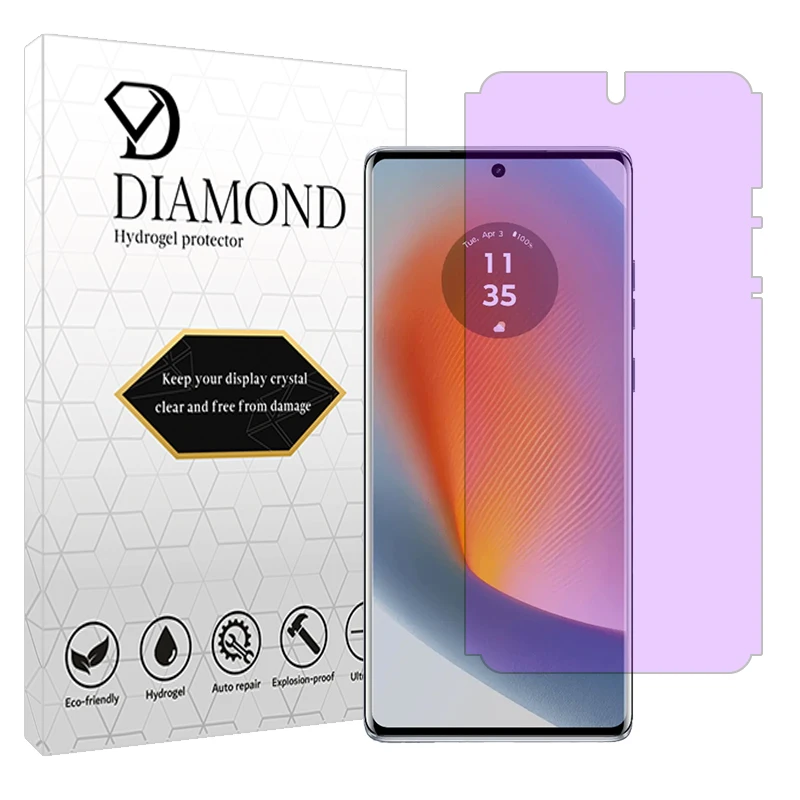 محافظ صفحه نمایش آنتی پرپل دیاموند مدل Eye Care مناسب برای گوشی موبایل موتورولا Edge 50