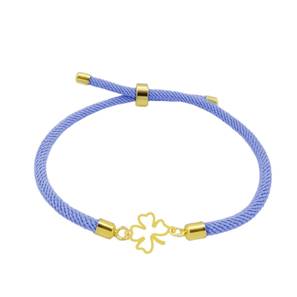 دستبند طلا عیار 18 زنانه مدل آسانسوری پلاک دار ستاره ای