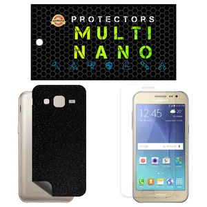 Multi Nano X-SFG Screen Protector For Samsung Galaxy J2 with back skin
