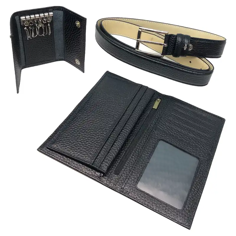 ست هدیه مردانه سرزمین چرم مدل 131011