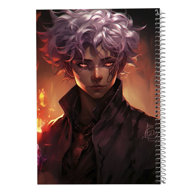 دفتر نقاشی 50 برگ مدوپد مدل Demon Slayer کد DF11051