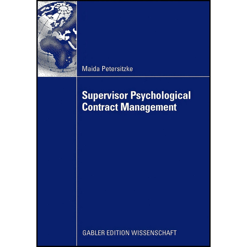 کتاب Supervisor Psychological Contract Management اثر Maida Petersitzke انتشارات بله