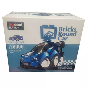 ساختنی دکول مدل Bricks Round Car کد 26006