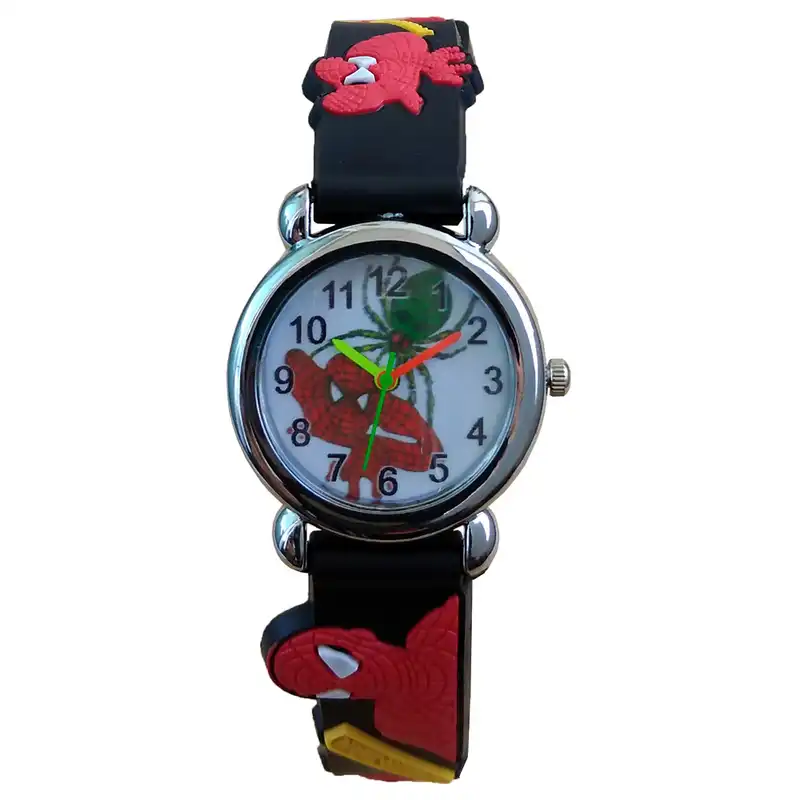 ساعت مچی عقربه ای بچگانه مدل اسپایدرمن کد 1207