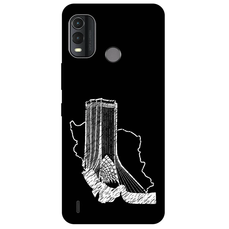 کاور مگافون طرح برج آزادی مدل 1628 مناسب برای گوشی موبایل نوکیا G11 Plus