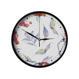 ساعت دیواری مدوپد طرح انار و برگ مدل PAT00019