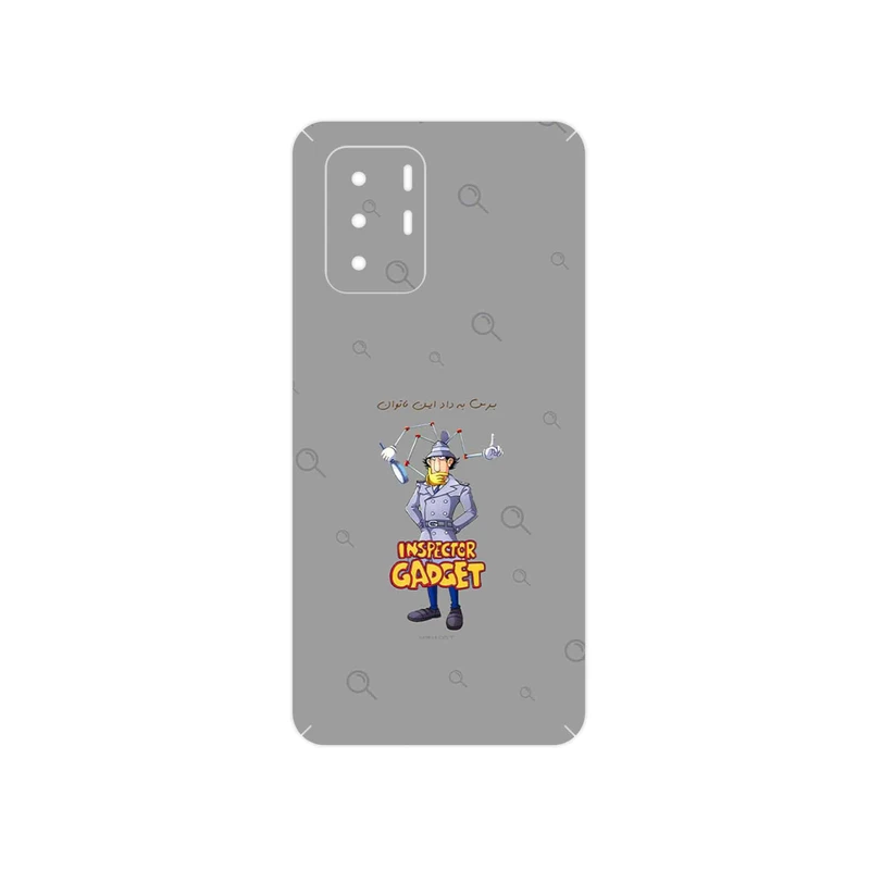 برچسب پوششی ماهوت مدل Inspector Gadget مناسب برای گوشی موبایل شیائومی Redmi Note 10 Pro (China)