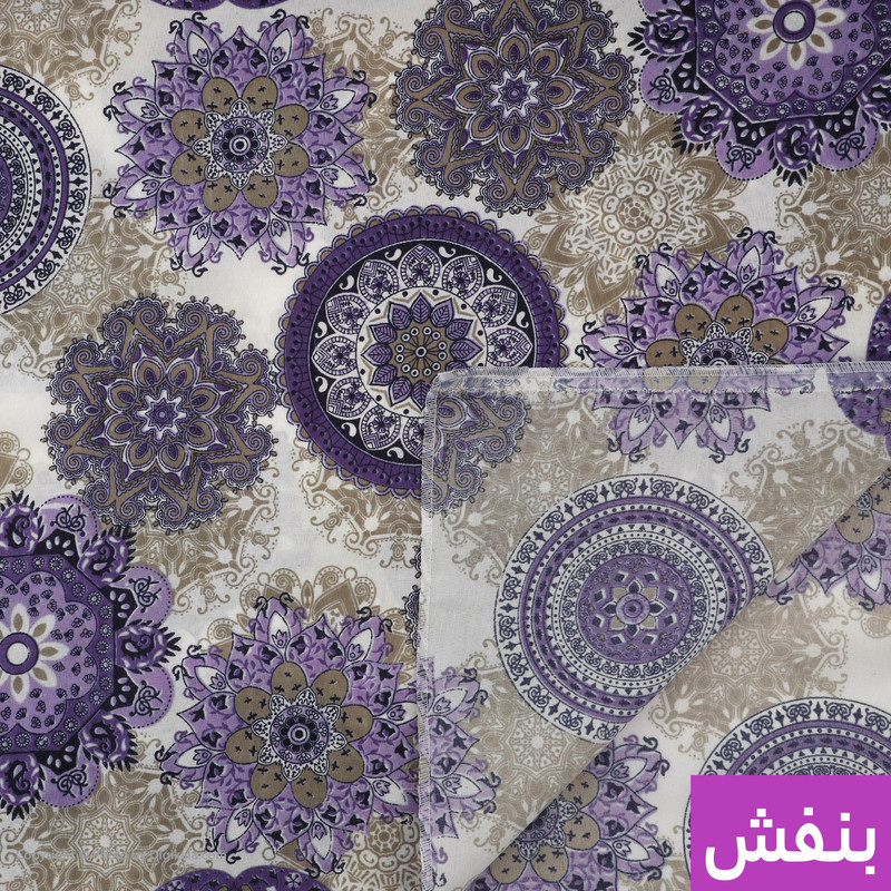 ملحفه آرین مدل کشدار خورشید دو نفره سایز 160x200 سانتی متر