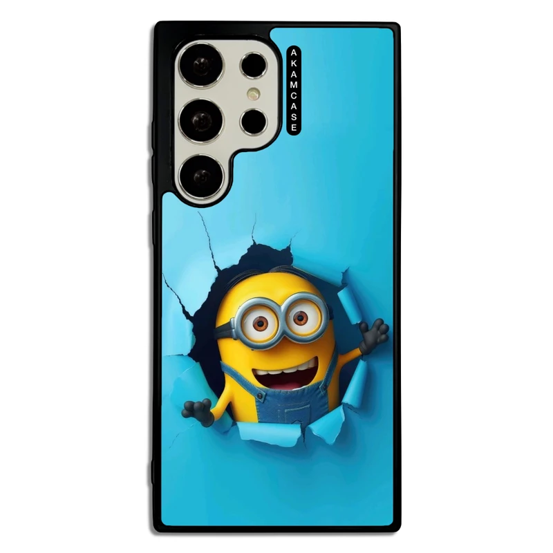 کاور آکام مدل AMC-WSGS23U-MINIONS2 مناسب برای گوشی موبایل سامسونگ Galaxy S23 Ultra