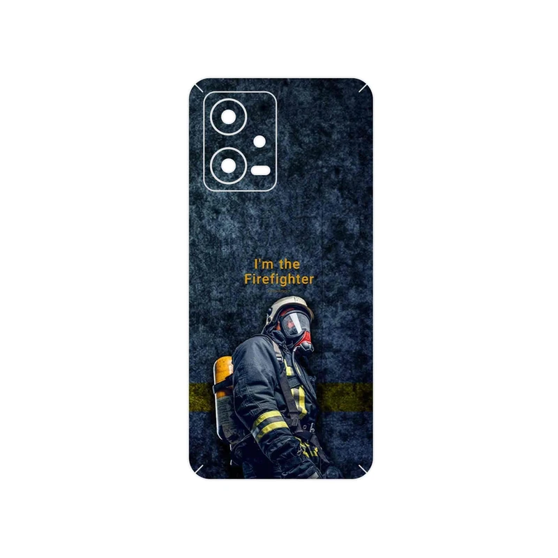 برچسب پوششی ماهوت مدل Firefighter مناسب برای گوشی موبایل شیائومی Poco X5